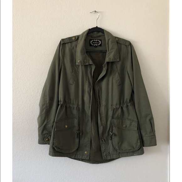 Forever 21 Jackets & Blazers - F21 - Army Green Utility Jacket (S)